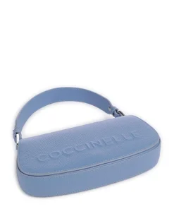 Coccinelle Shoulder Bags|Crossbody Bags-Myrtha Maxi Logo Shoulder bag grained leather