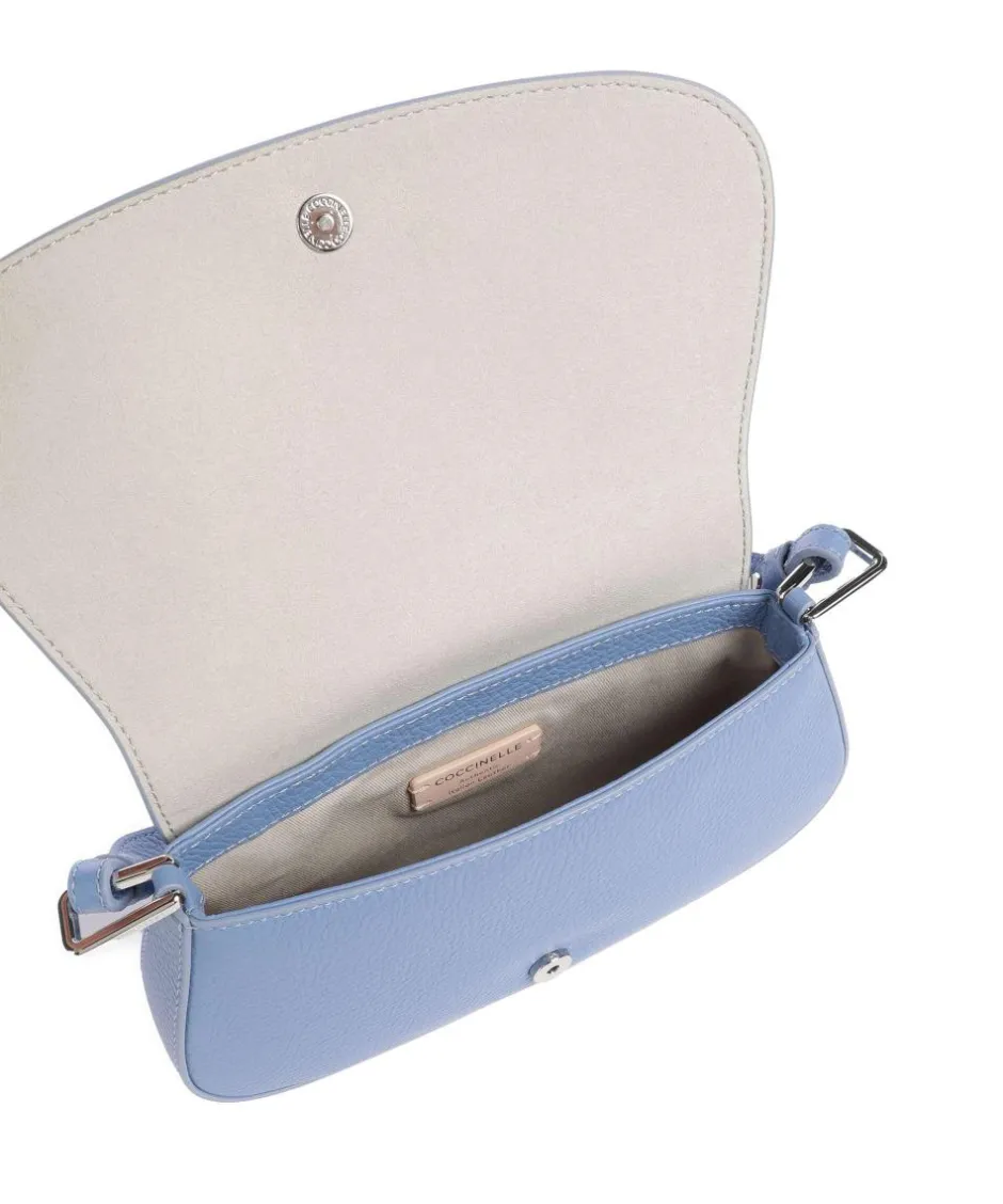 Coccinelle Shoulder Bags|Crossbody Bags-Myrtha Maxi Logo Shoulder bag grained leather