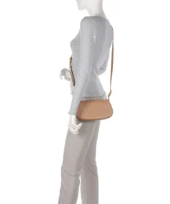 Coccinelle Shoulder Bags|Crossbody Bags-Myrtha Maxi Logo Shoulder bag grained leather