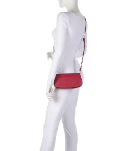 Coccinelle Shoulder Bags|Crossbody Bags-Myrtha Maxi Logo Shoulder bag grained leather