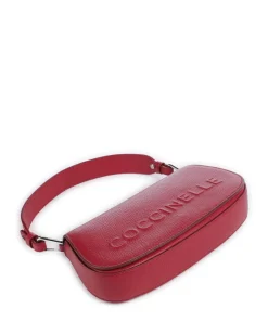 Coccinelle Shoulder Bags|Crossbody Bags-Myrtha Maxi Logo Shoulder bag grained leather