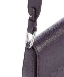 Coccinelle Shoulder Bags|Crossbody Bags-Myrtha Maxi Logo Shoulder bag grained leather