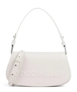Coccinelle Shoulder Bags|Crossbody Bags-Myrtha Maxi Logo Shoulder bag grained leather