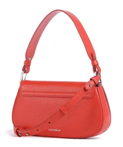 Coccinelle Shoulder Bags|Crossbody Bags-Myrtha Maxi Logo Shoulder bag grained leather