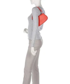 Coccinelle Shoulder Bags|Crossbody Bags-Myrtha Maxi Logo Shoulder bag grained leather