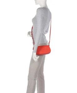 Coccinelle Shoulder Bags|Crossbody Bags-Myrtha Maxi Logo Shoulder bag grained leather