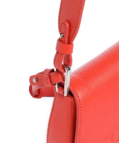 Coccinelle Shoulder Bags|Crossbody Bags-Myrtha Maxi Logo Shoulder bag grained leather