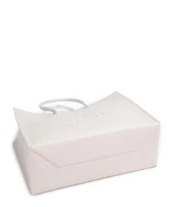 Coccinelle Tote Bags-Myrtha Maxi Logo Tote bag grained cow leather