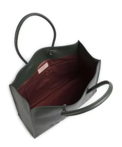 Coccinelle Tote Bags-Myrtha Maxi Logo Tote bag grained leather