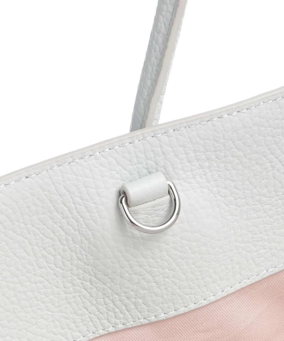 Coccinelle Tote Bags-Myrtha Maxi Logo Tote bag grained leather