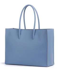 Coccinelle Tote Bags-Myrtha Maxi Logo Tote bag grained leather