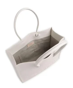 Coccinelle Tote Bags-Myrtha Maxi Logo Tote bag grained leather