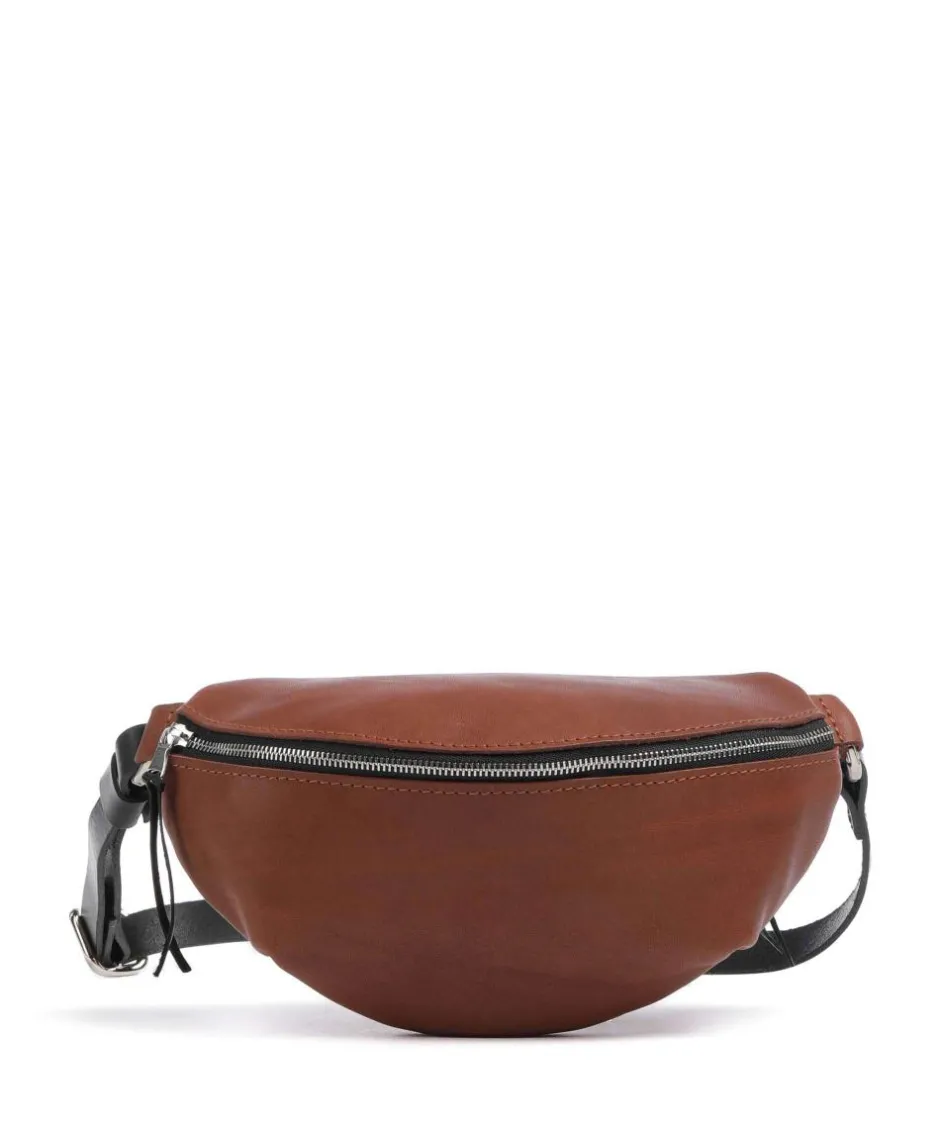 Harold Fanny Packs|Crossbody Bags-Nabuku Fanny pack fine grain cow leather