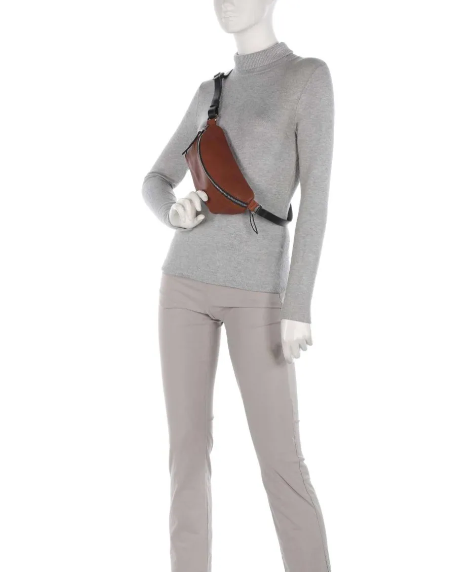Harold Fanny Packs|Crossbody Bags-Nabuku Fanny pack fine grain cow leather