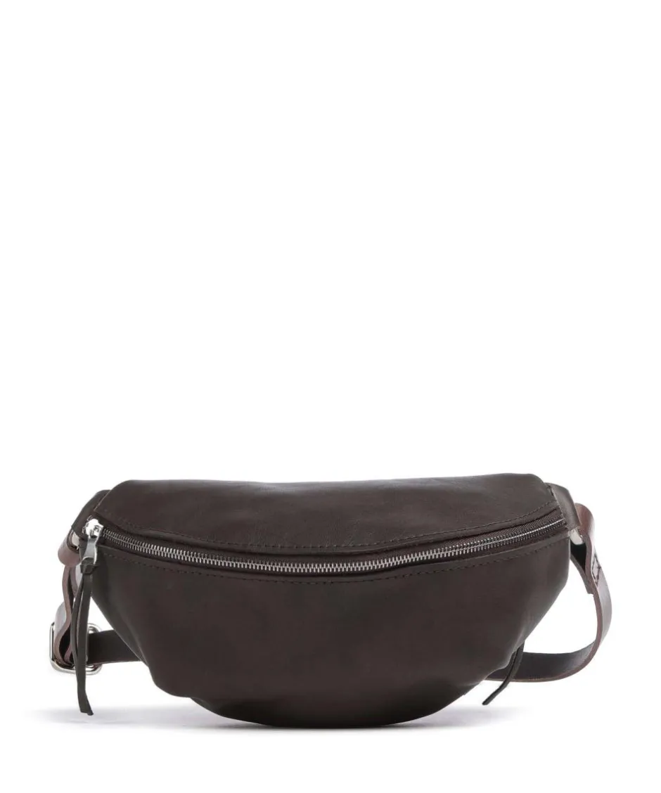 Harold Fanny Packs|Crossbody Bags-Nabuku Fanny pack fine grain cow leather