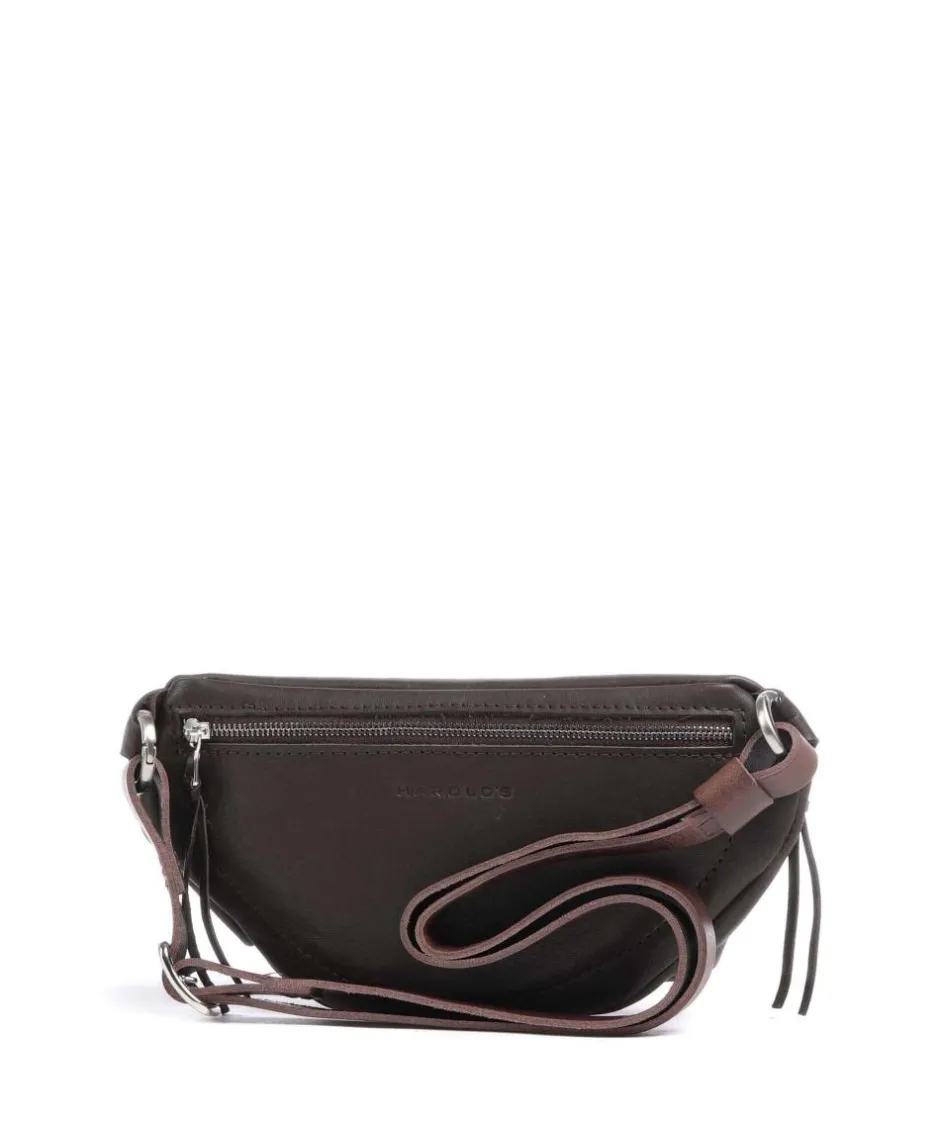 Harold Fanny Packs|Crossbody Bags-Nabuku Fanny pack fine grain cow leather