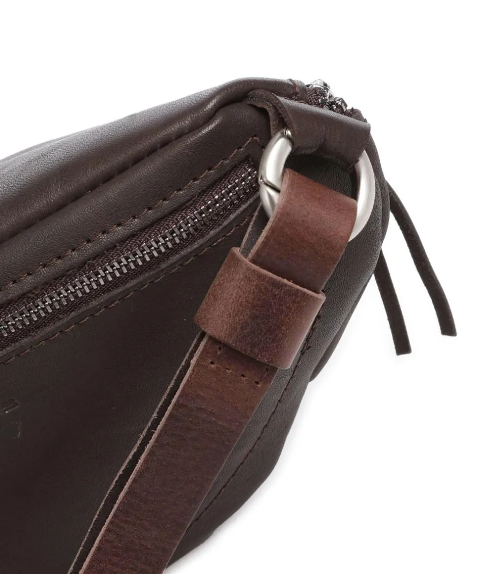 Harold Fanny Packs|Crossbody Bags-Nabuku Fanny pack fine grain cow leather