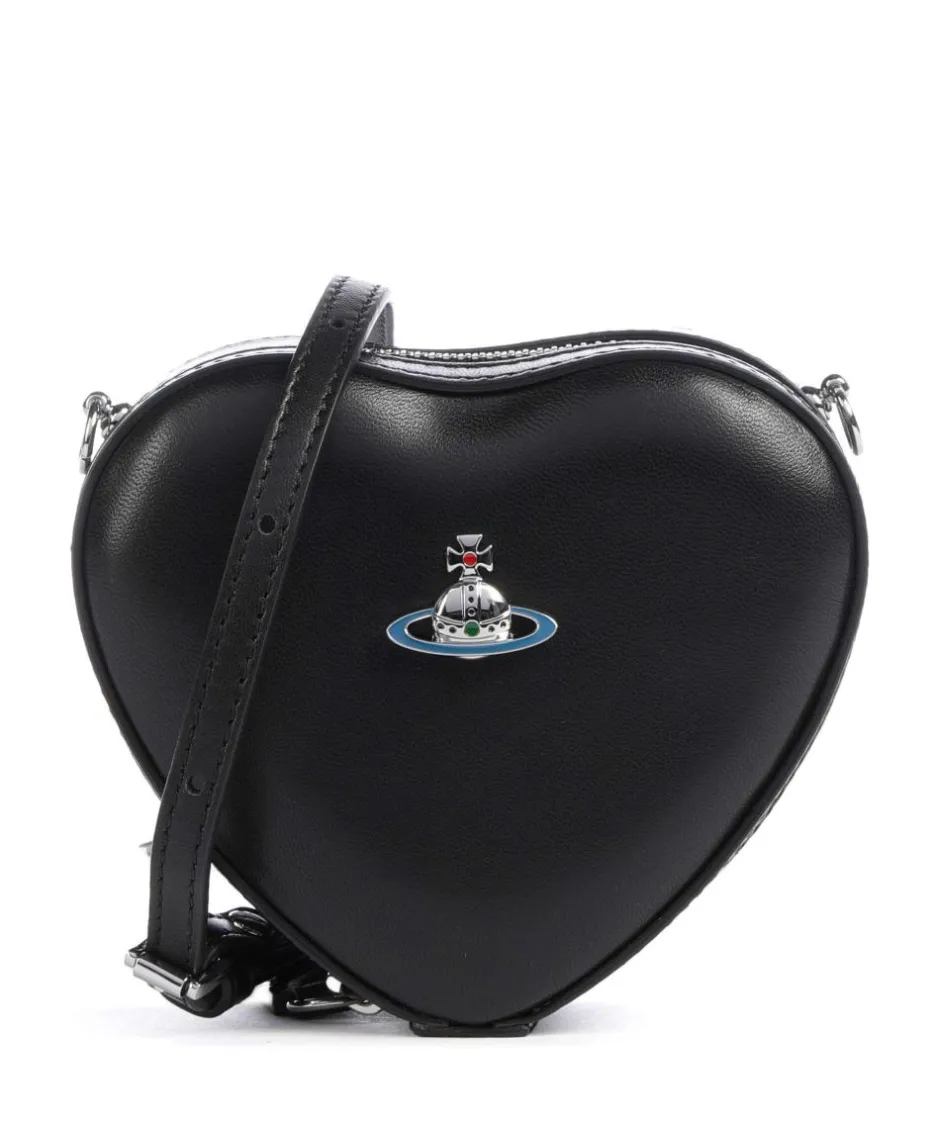 Vivienne Westwood Crossbody Bags-Nappa Mini Heart Crossbody bag lamb leather