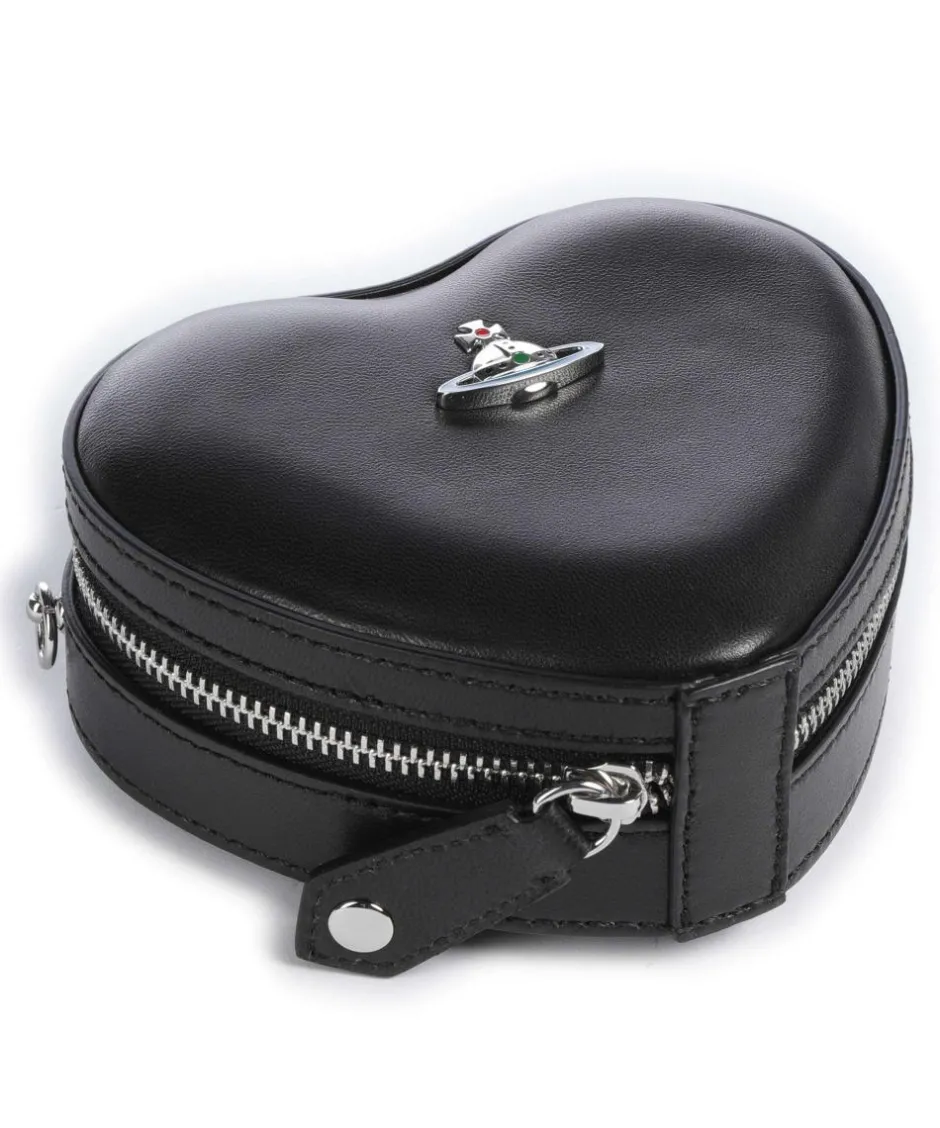 Vivienne Westwood Crossbody Bags-Nappa Mini Heart Crossbody bag lamb leather