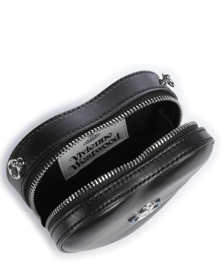Vivienne Westwood Crossbody Bags-Nappa Mini Heart Crossbody bag lamb leather
