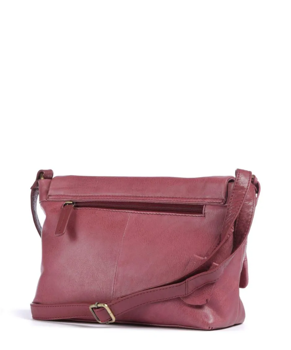 Burkely Crossbody Bags-Natural Norah Crossbody bag grained cow leather