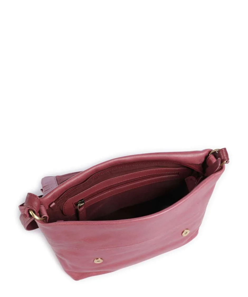 Burkely Crossbody Bags-Natural Norah Crossbody bag grained cow leather