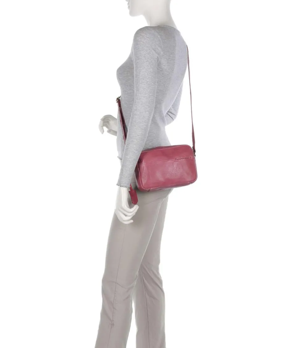 Burkely Crossbody Bags-Natural Norah Crossbody bag grained cow leather