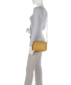 Burkely Crossbody Bags-Natural Norah Crossbody bag grained cow leather