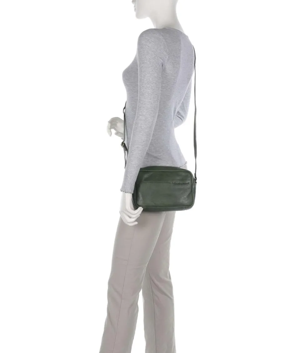 Burkely Crossbody Bags-Natural Norah Crossbody bag grained cow leather