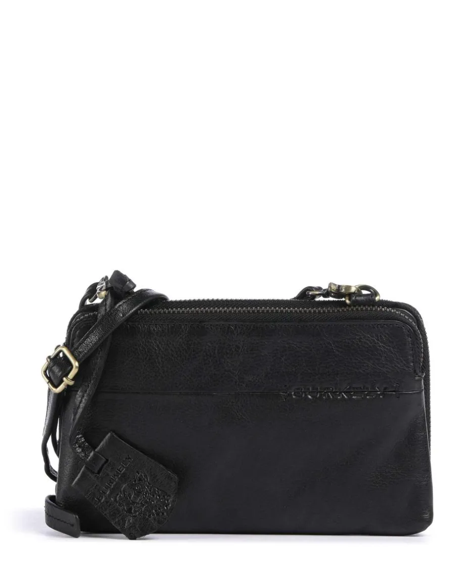 Burkely Wallets|Crossbody Bags-Natural Norah Wallet grained cow leather