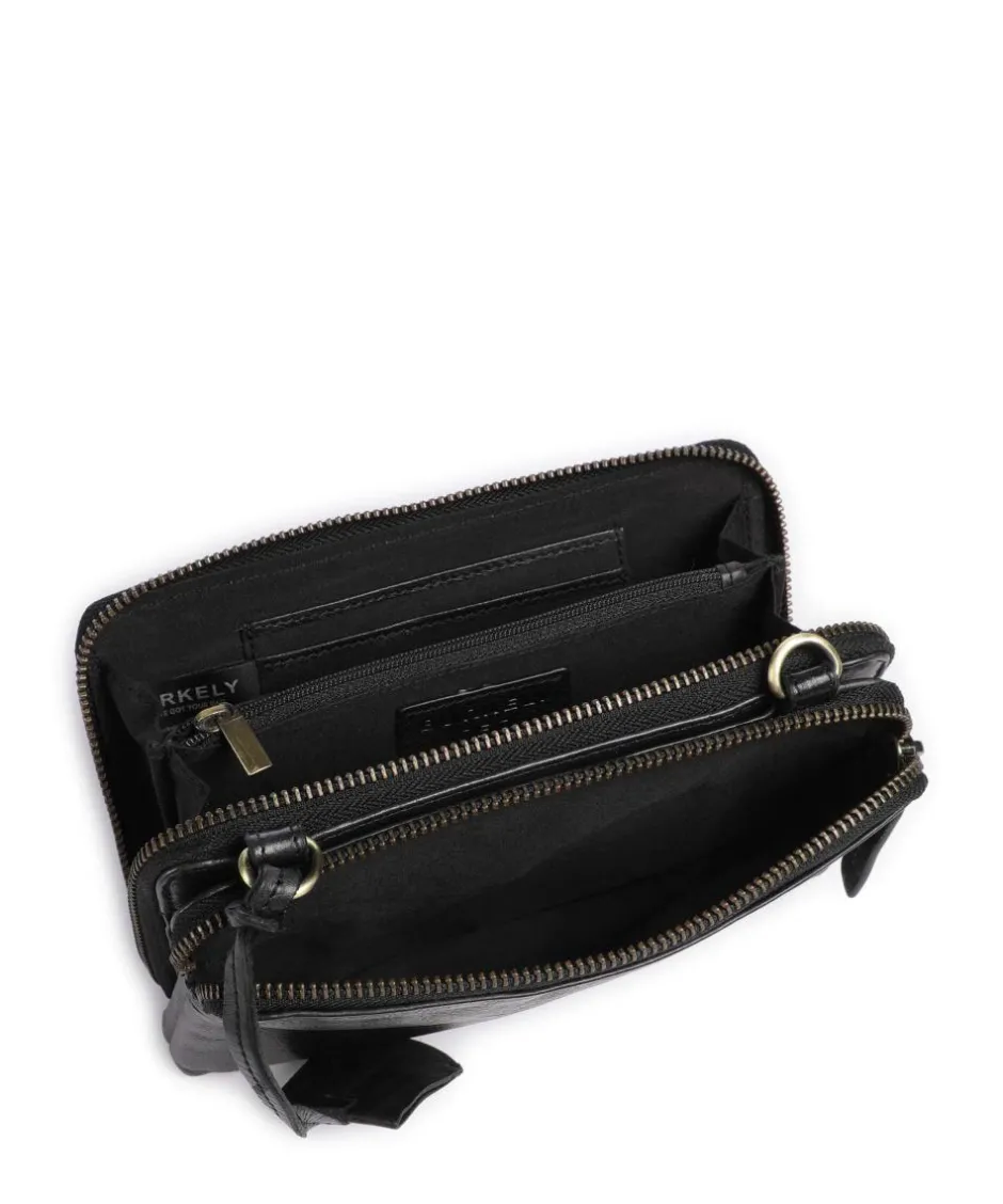 Burkely Wallets|Crossbody Bags-Natural Norah Wallet grained cow leather