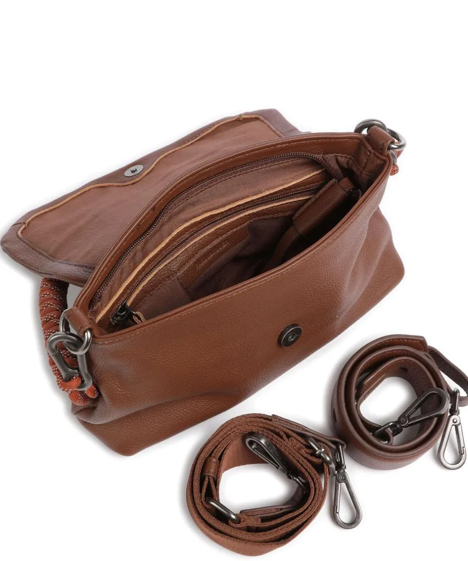 FredsBruder Shoulder Bags-Nea Shoulder bag grained leather