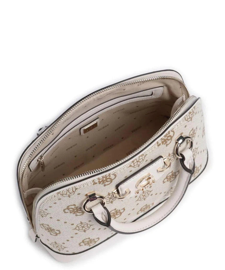 Guess Handbags|Crossbody Bags-Neda 4G Peony Logo Handbag canvas