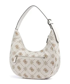 Guess Shoulder Bags|Hobo Bags-Neda 4G Peony Logo Hobo bag canvas