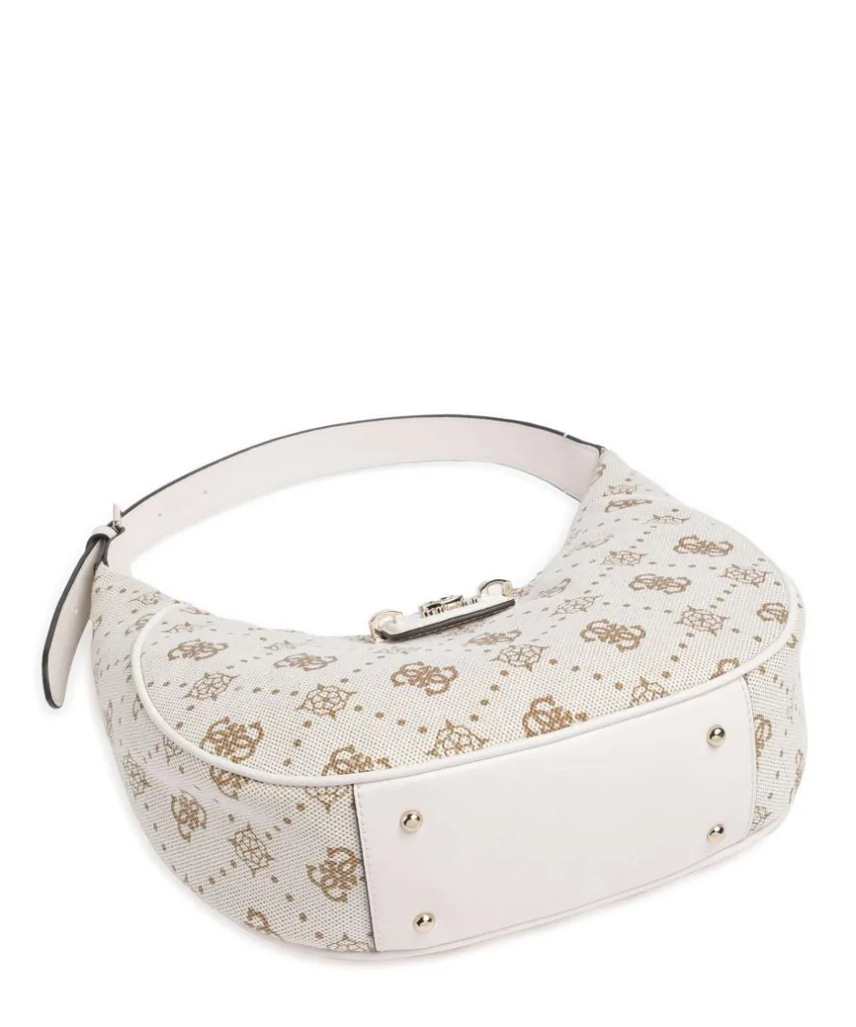 Guess Shoulder Bags|Hobo Bags-Neda 4G Peony Logo Hobo bag canvas