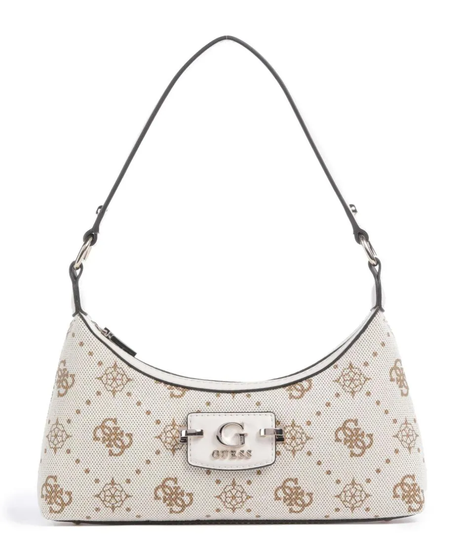 Guess Shoulder Bags-Neda 4G Peony Logo Shoulder bag canvas