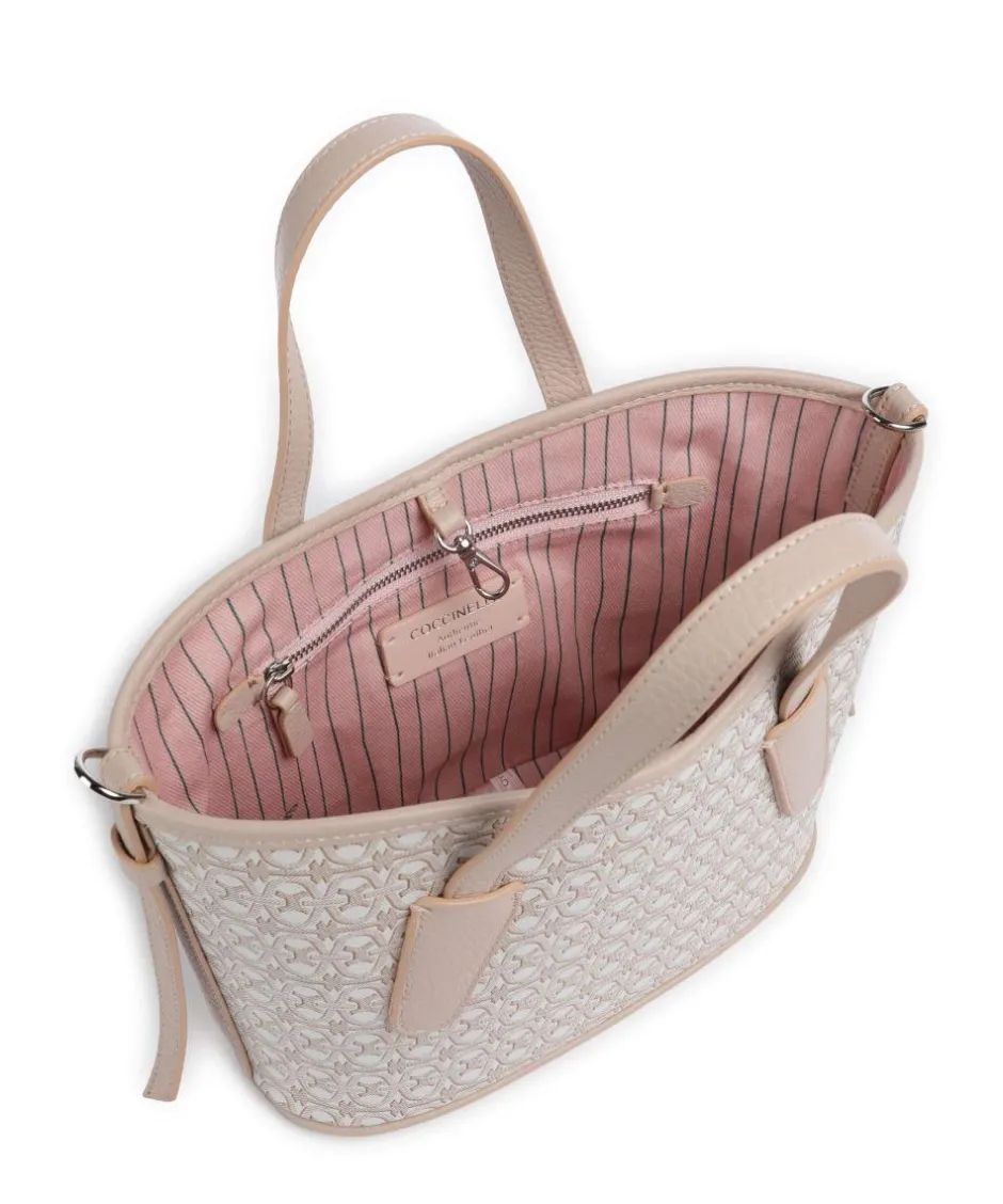 Coccinelle Handbags|Crossbody Bags-Never Without Bag Monogram Handbag cotton