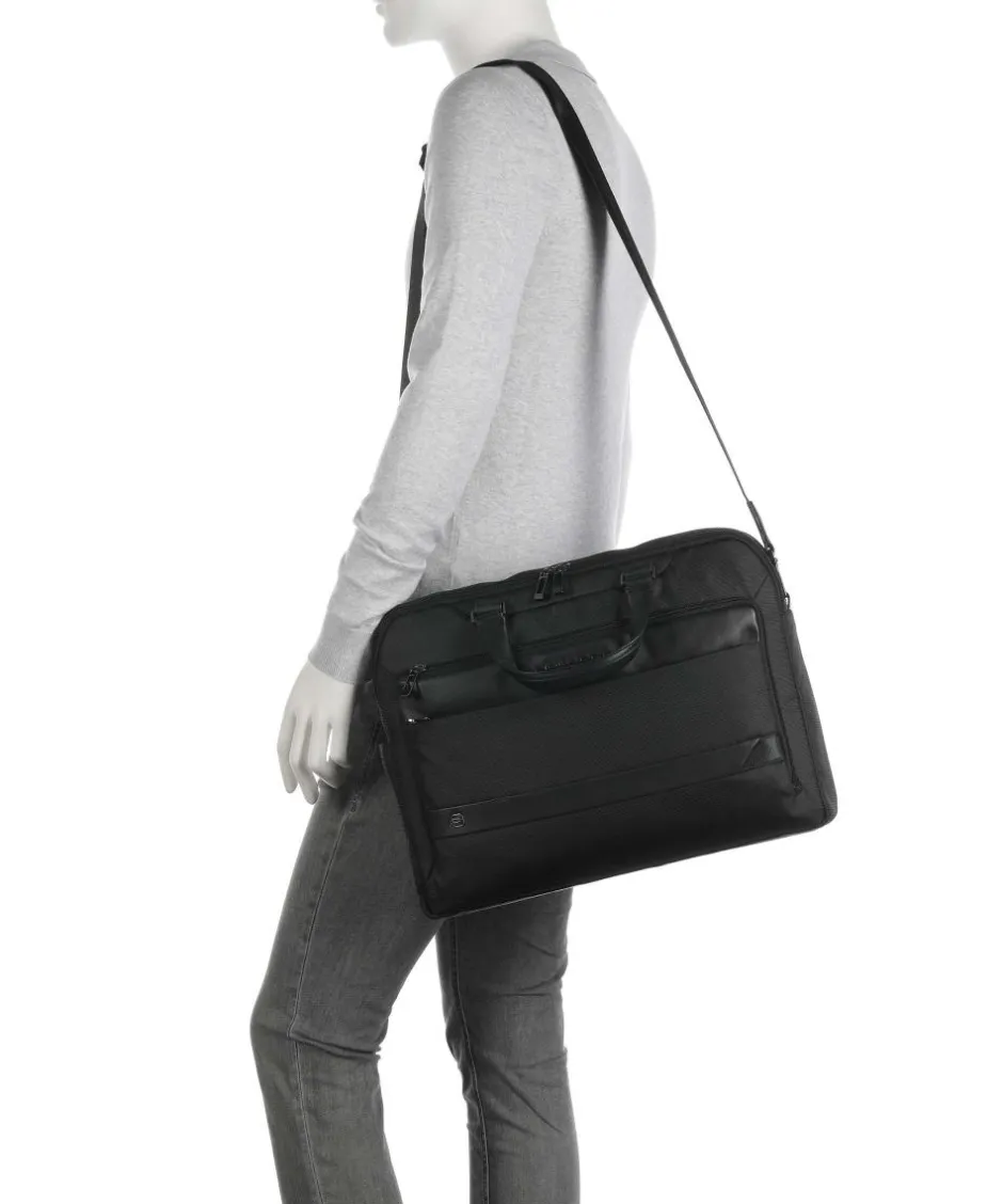 Piquadro Business- & Laptop Bags-Nevet Briefcase 15″ recycled polyester