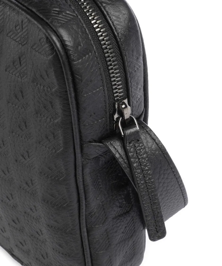 Emporio Armani Crossbody Bags-New Minorca Crossbody bag embossed calfskin