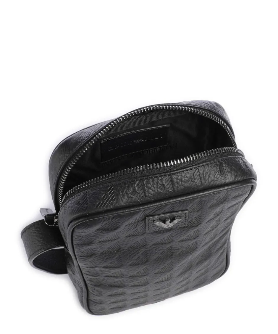 Emporio Armani Crossbody Bags-New Minorca Crossbody bag embossed calfskin