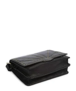 Depeche Crossbody Bags-Night Stories Crossbody bag cow leather