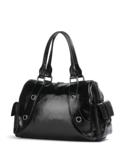 Liebeskind Shoulder Bags-Nika Lack Distressed L Shoulder bag fine grain cow leather