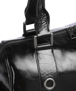 Liebeskind Shoulder Bags-Nika Lack Distressed L Shoulder bag fine grain cow leather