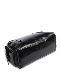 Liebeskind Shoulder Bags-Nika Lack Distressed L Shoulder bag fine grain cow leather
