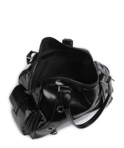 Liebeskind Shoulder Bags-Nika Lack Distressed L Shoulder bag fine grain cow leather