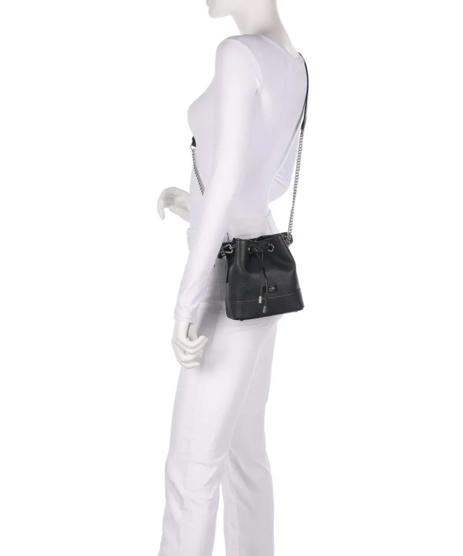 Lancel Hobo Bags|Crossbody Bags-Ninon Mini Bucket bag grained cow leather