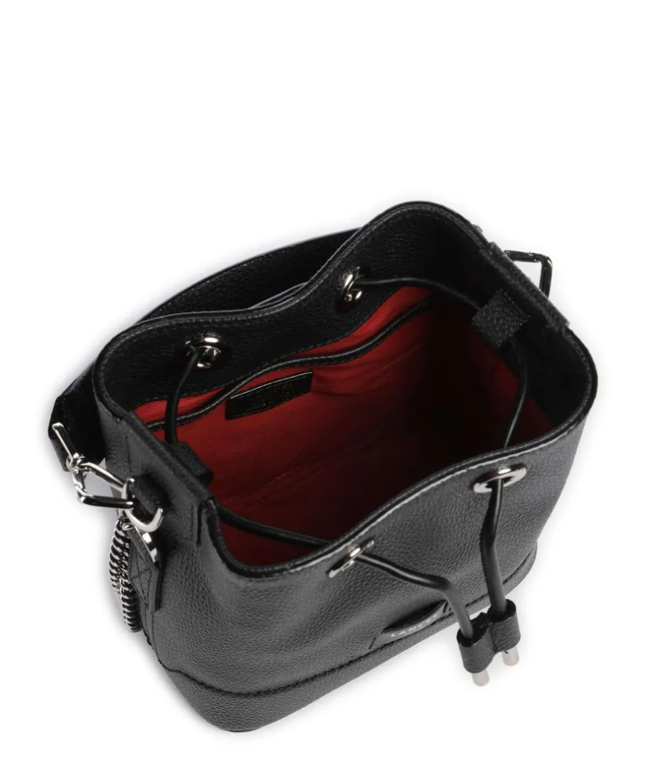 Lancel Hobo Bags|Crossbody Bags-Ninon Mini Bucket bag grained cow leather