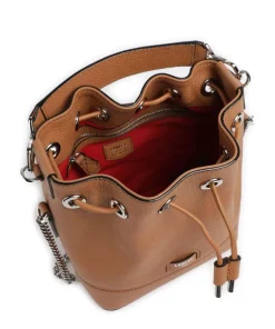 Lancel Hobo Bags|Crossbody Bags-Ninon S Bucket bag grained cow leather