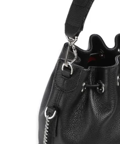Lancel Hobo Bags|Crossbody Bags-Ninon S Bucket bag grained cow leather
