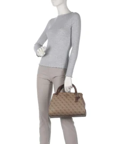 Guess Handbags-Noelle 4G Basique Logo Handbag imitation leather